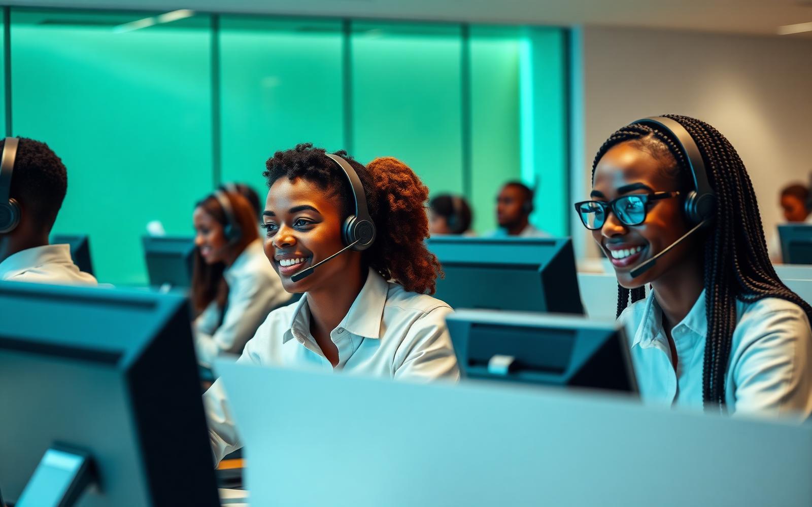 A high-performance South African sales floor in action
